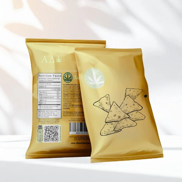 Custom Printed Chip Bags 6.5 x 9 "